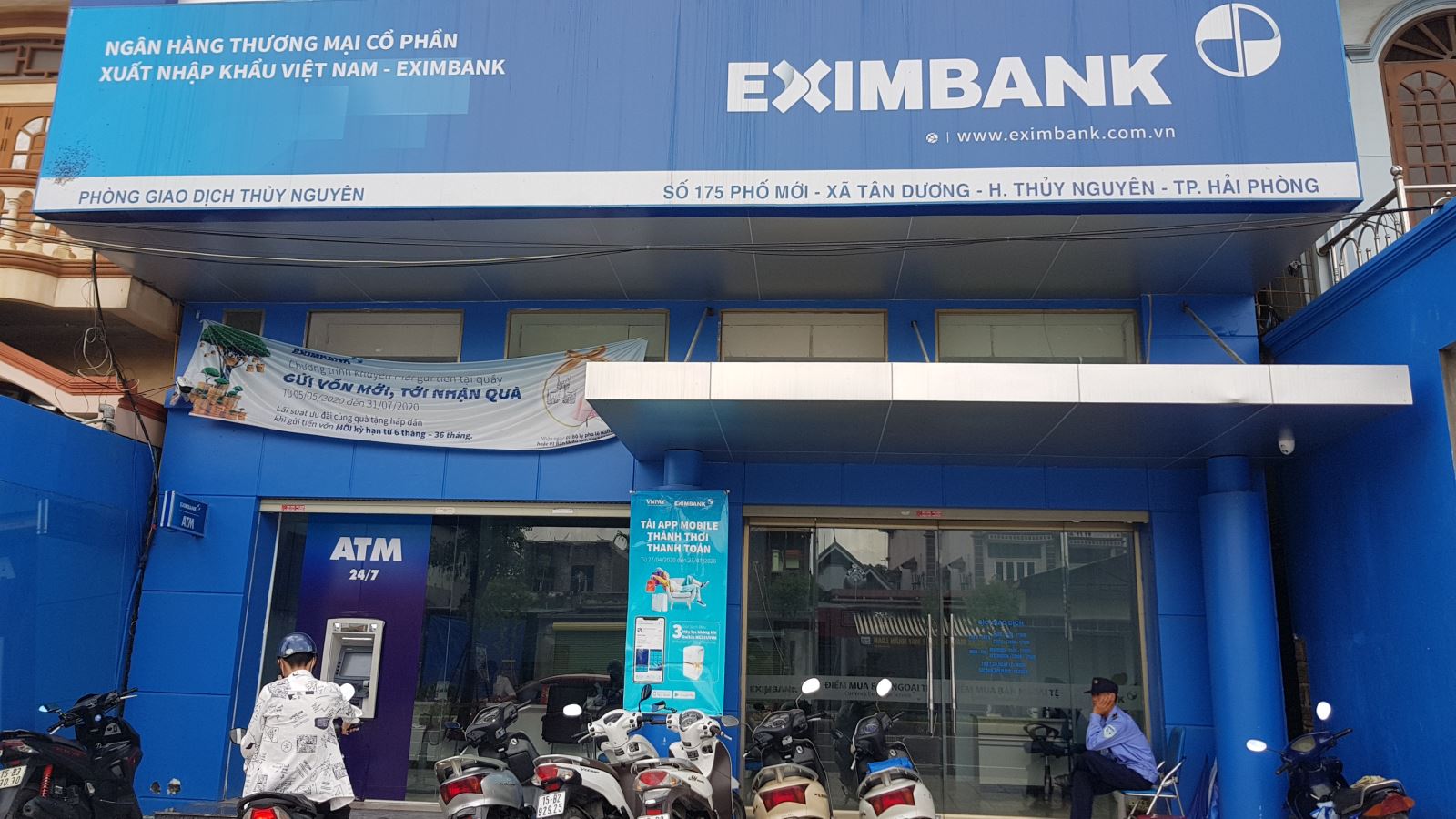 NGÂN HÀNG TMCP XUẤT NHẬP KHẨU VIỆT NAM(EXIMBANK) – CN HẢI PHÒNG | KHU CÔNG  NGHIỆP NAM CẦU KIỀN