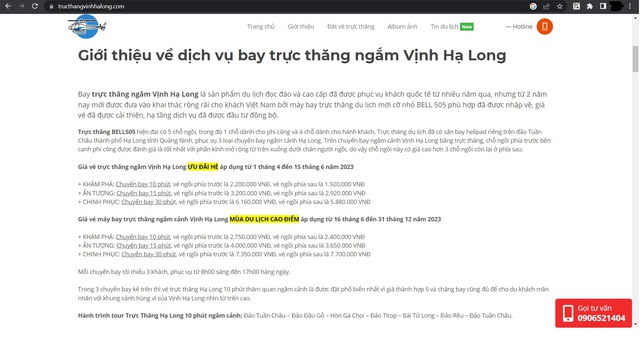 Tour tham quan Vịnh Hạ Long bằng trực thăng giá gần chục triệu nhưng bảo hiểm cho hành khách thế nào? - Ảnh 4.